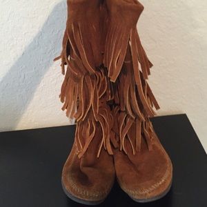 Minnetonka Suede Boots