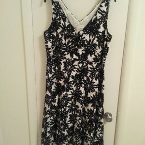 Black and white sundress