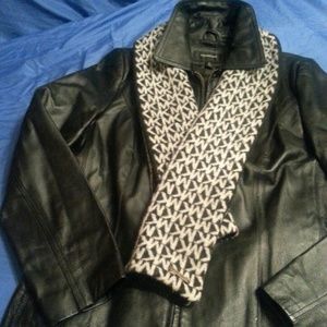 *Colebrook Classics* Genuine Leather Zip Jacket