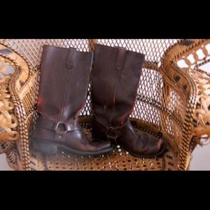 Vintage motorcycle Boots