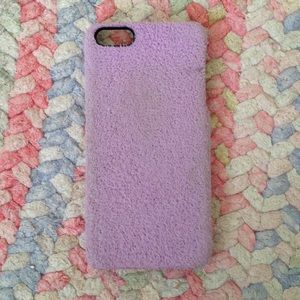 Fuzzy Purple Iphone 5/5s Case
