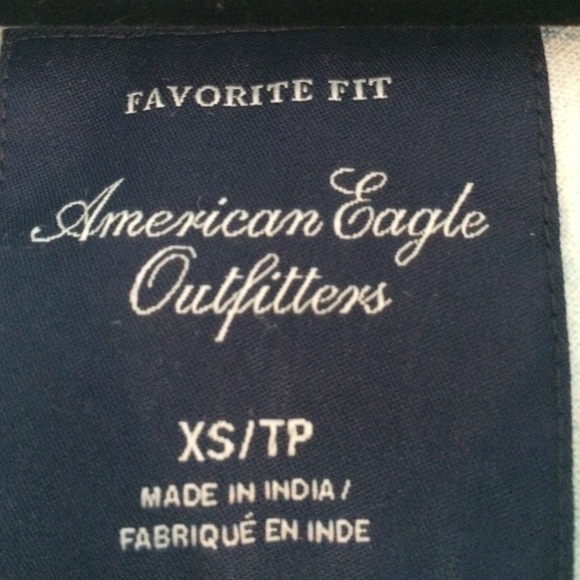 American Eagle outfiters tie die button down denim - Picture 2 of 3