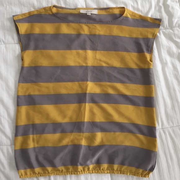 Striped LOFT Blouse