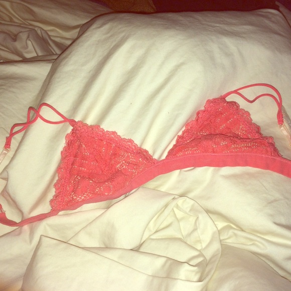 Urban Outfitters Coral Bralette