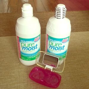 Opti-free Pure  & J.crew shirt!