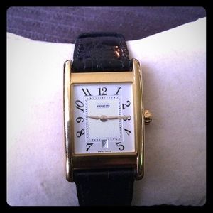 Unisex Coach Tank watch