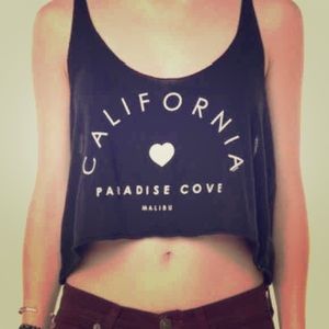 Brandy Melville California crop tank top