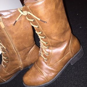 Light brown boots