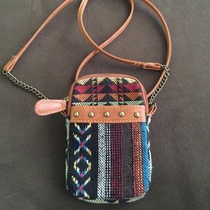 Cross body phone and ID holder