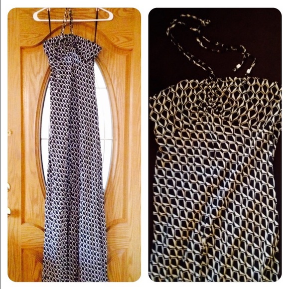 Michael Kors Halter Maxi Dress