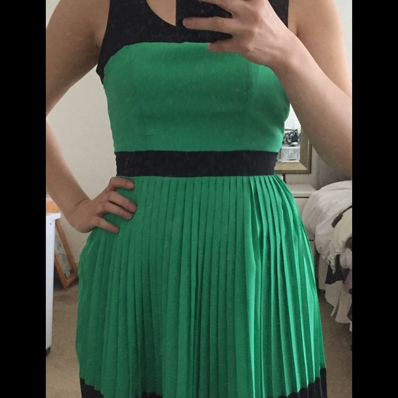 Black and Green Dress Size Small