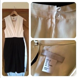 H&M White and Black Dress.