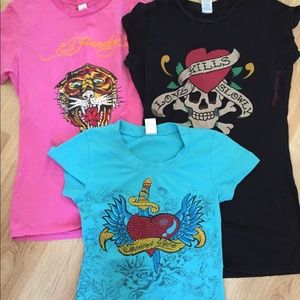 Ed hardy shirt bundle