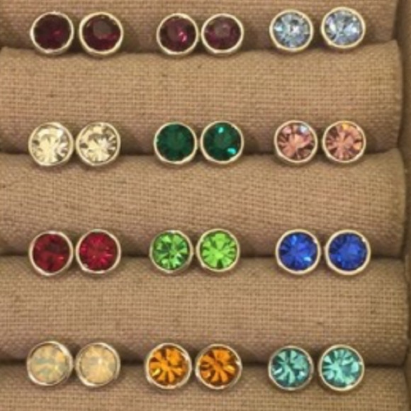 Birthday party earrings Lia Sophia.