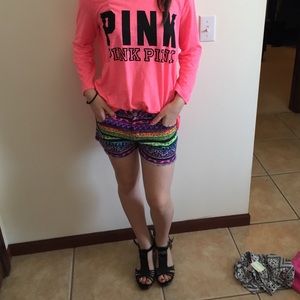 Multi Color Aztec Shorts