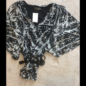 Harper brand silk shirt