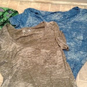 two skater skirt shirts