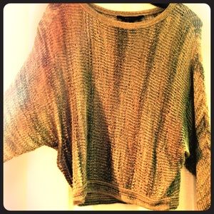 Loose knit sweater
