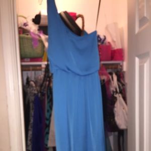One shoulder dress