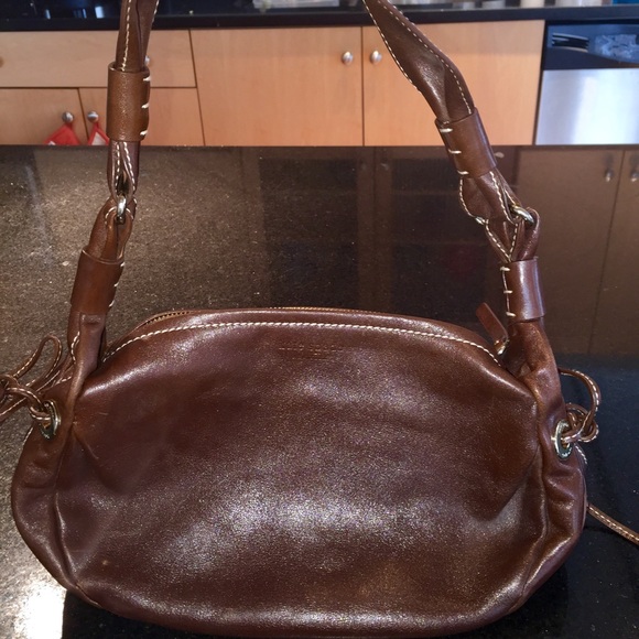 Kate Spade Brown Leather Handbag w/ Dustbag