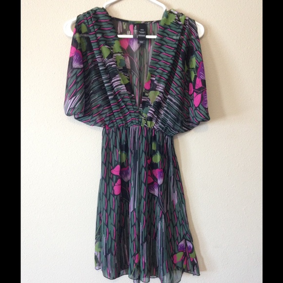 Sheer kimono style shirt