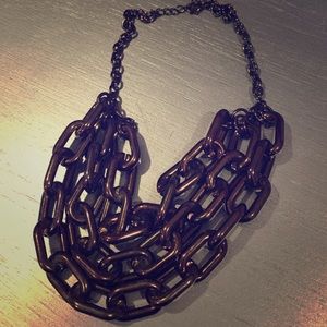 3 strand chain necklace