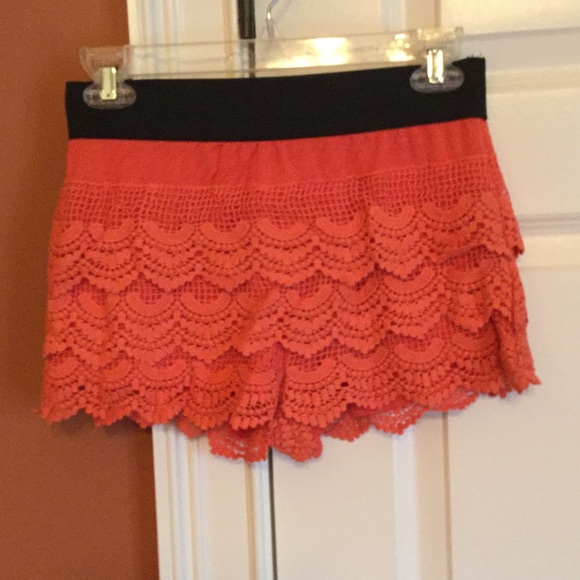 Summer lace shorts