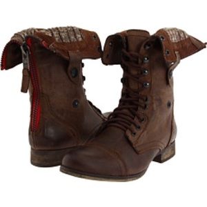 Brown Steve Madden cablee  boots