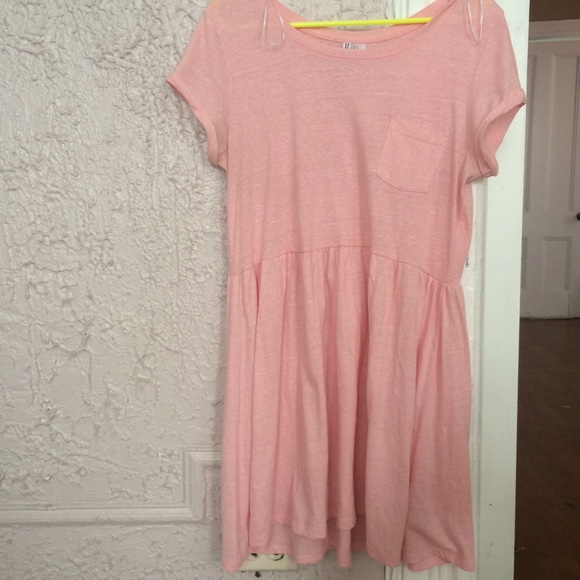 Baby pink doll dress