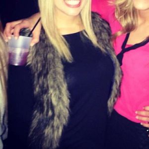 Faux Fur Cropped Vest