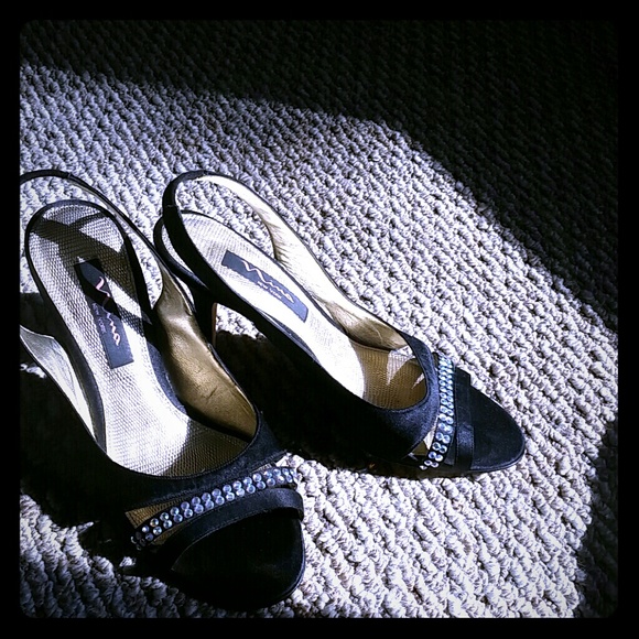 Black heels