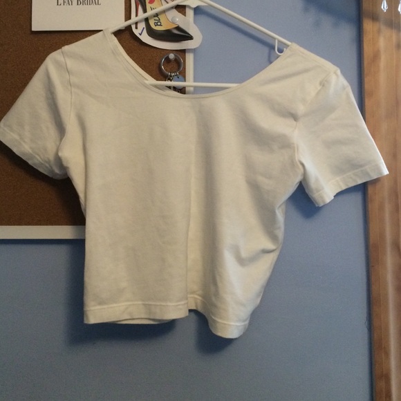 American apparel crop top