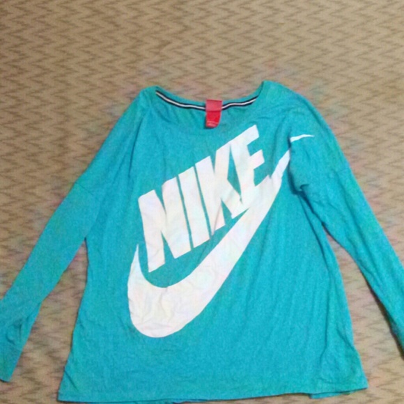 Light blue nike shirt