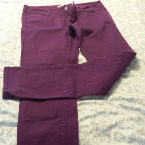 Purple skinnies