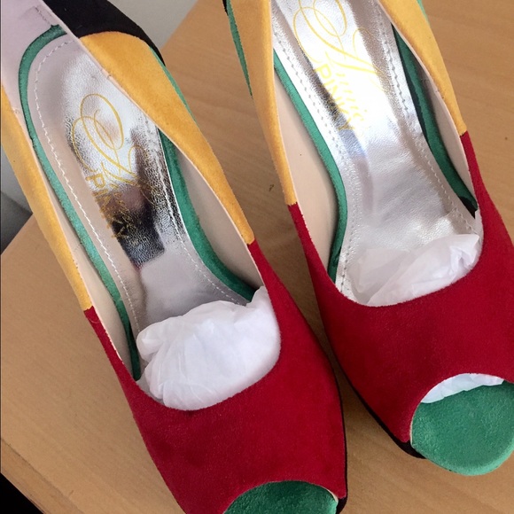 Multicolored Heels - Picture 2 of 3