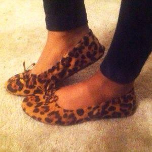 Leopard Print Ballet Flats