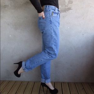 High waisted relax fit jeans