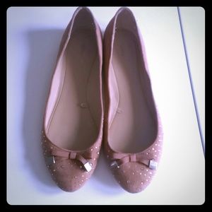 Zara Creme flats