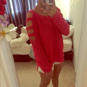 Nollie cut out sweater