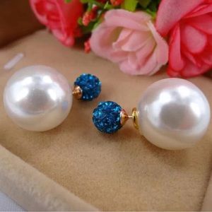 Blue Tribal Earrings