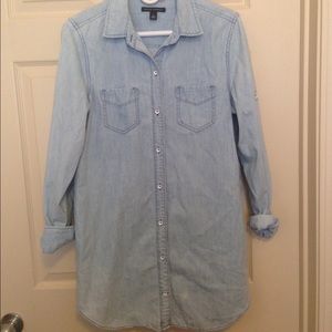 Banana Republic Chambray Shirtdress