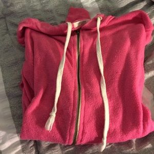 Pink Ocean Drive zip up
