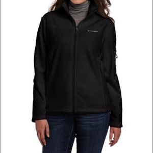 black Columbia fleece