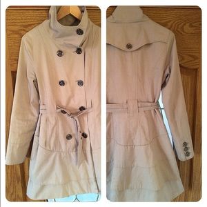 GUESS Silver Trenchcoat