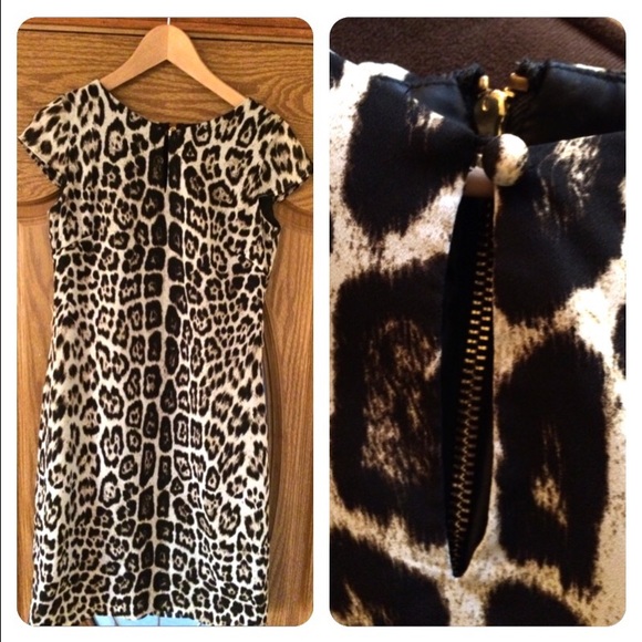 ALEX MARIE Animal Print Dress