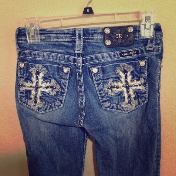 Size 12 miss me boot cut jeans!!❤️❤️ - Picture 1 of 2