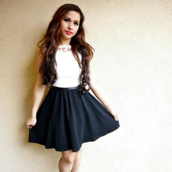 as u wish
 Dresses & Skirts - Textured knit fashion dress with jewels