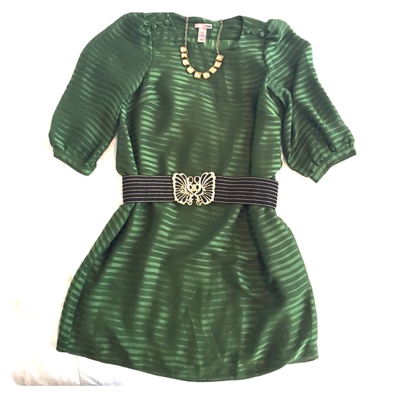 Green Silk Tunic/Dress
