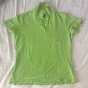 Lilly Pulitzer Lime Polo Size M