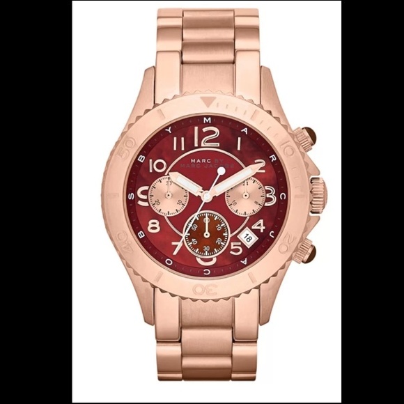 Marc by MJ Rock Chronograph Rose Gold Unisex Watch